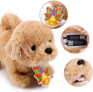 Plush Golden Retriever Toy - Interactive Electronic <strong>Puppy</strong> with Walking, Barking, Tail Wagging, and Stretching Features - Product Image 6
