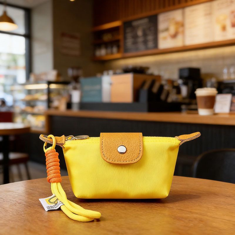Lemon Yellow Croissant Handbag