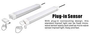 Tri geçirmez fikstür Linkable IP65 IK08 led tri-geçirmez tri-proof aydınlatma su geçirmez 45W - Product Image 2