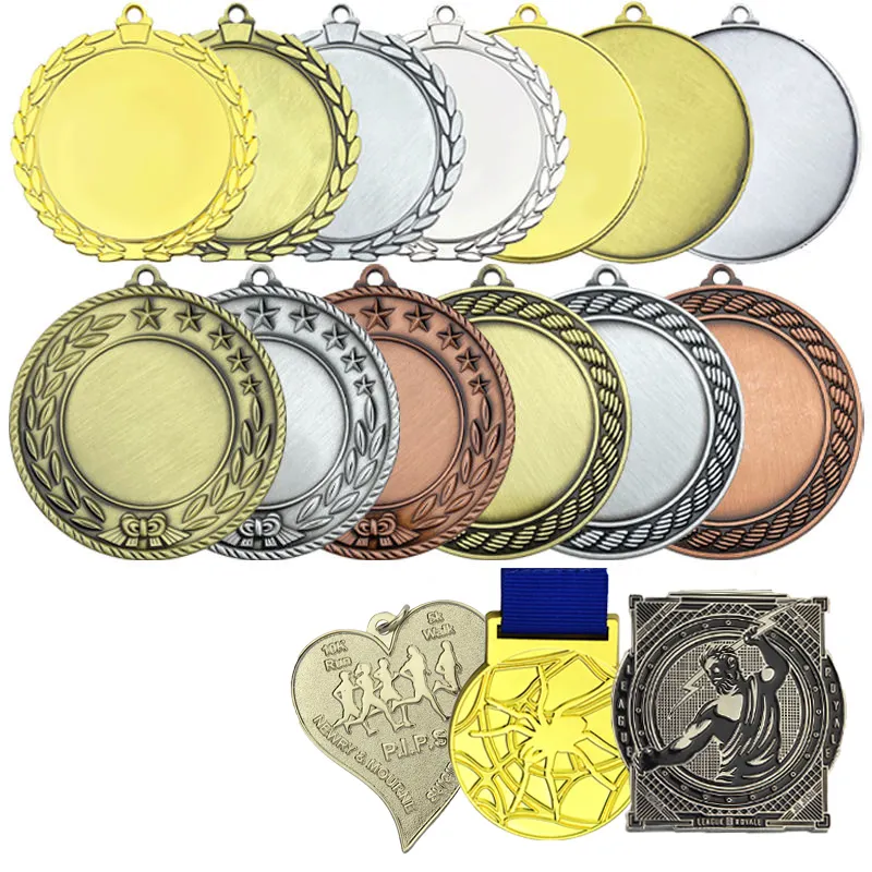 Fabricante de medallas personalizadas de China, fabrica medallas, haz tus propias MEDALLAS DE ACERO INOXIDABLE