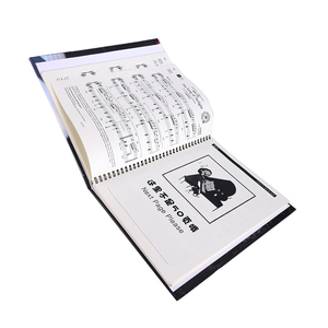 Toptan moda boyama ciltli kitap setleri özelleştirilmiş baskı A4 kitapçık okul metin müzik egzersiz ciltli kitap baskı - Product Image 5