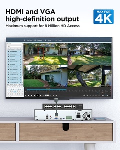 4COVR 4K H.265 Network Video Recorder 5MP/6MP/8MP/12MP IP Camera <strong>Input</strong> 64-Channel Mobile App Remote 8-SATA Ultra 64CH Nvr - Product Image 4