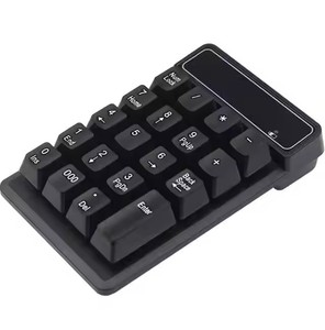Nuevo teclado 19 teclas 2,4g mejor teclado inalámbrico para banco personalizar Color pequeño Stock calculadora Keychron Mini teclado - Product Image 1