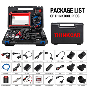THINKCAR THINKTOOL Pros Auto Diagnostic Tool 10 Full System ADAS OBD2 Code Scanner 28 Reset <strong>Function</strong> Online <strong>Program</strong>