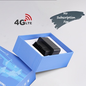 4G 2G OBD OBD2汽车全球定位系统跟踪器定位器，用于汽车和车辆跟踪系统H02协议高度定制和服务器预设 - Product Image 1