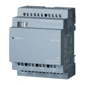 シーメンスPLC LOGO DM 230R 8 PLC拡張モジュールデジタル入力/出力モジュール6ED1055-1FB10-0BA2 - Product Image 1