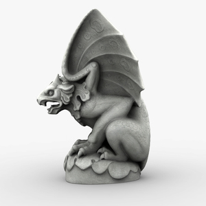 Polyresin sıcak satış heykeli Gargoyle popüler heykeli ev dekorasyon için - Product Image 1