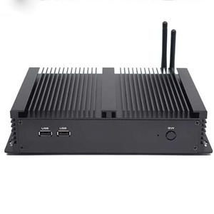 微型工业控制主机4g卡槽嵌入式双网双低功耗Linux无风扇迷你电脑 - Product Image 1