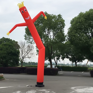 カスタマイズされた空面白い顔ダンサー歓迎空気ダンサーインフレータブルウェーブマンエアダンサー広告イベント用 - Product Image 1