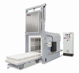 Ceramic Sintering <strong>Bottom</strong> <strong>Loading</strong> Trolley Type <strong>Furnace</strong> Electric Shuttle Kiln <strong>With</strong> PID <strong>Automatic</strong> Control