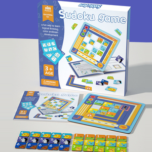 Giá<span class=keywords><strong>o</strong></span> dục đồ chơi cho trẻ em từ ghép hình Câu Đố Phát Triển màu andbrain tư duy logic <span class=keywords><strong>Sudoku</strong></span> trò chơi - Product Image 6