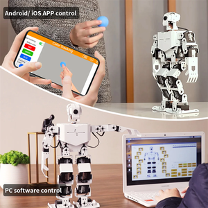 Ahududu Pi 4B Bionic insansı Robot TonyPi nesne izleme akıllı AI görsel tanıma Python programlama öğretim
