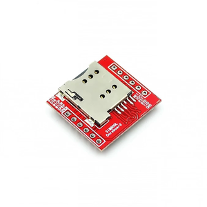 SIM800L GPRS-Modul-Entwicklungs platine-850/900/1800/1900MHz 2G-Netzwerk mit MicroSIM-Kartens teck platz
