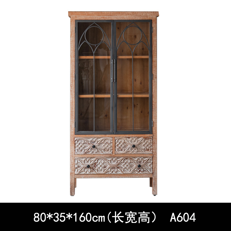 Armoire de rangement rétro - A604