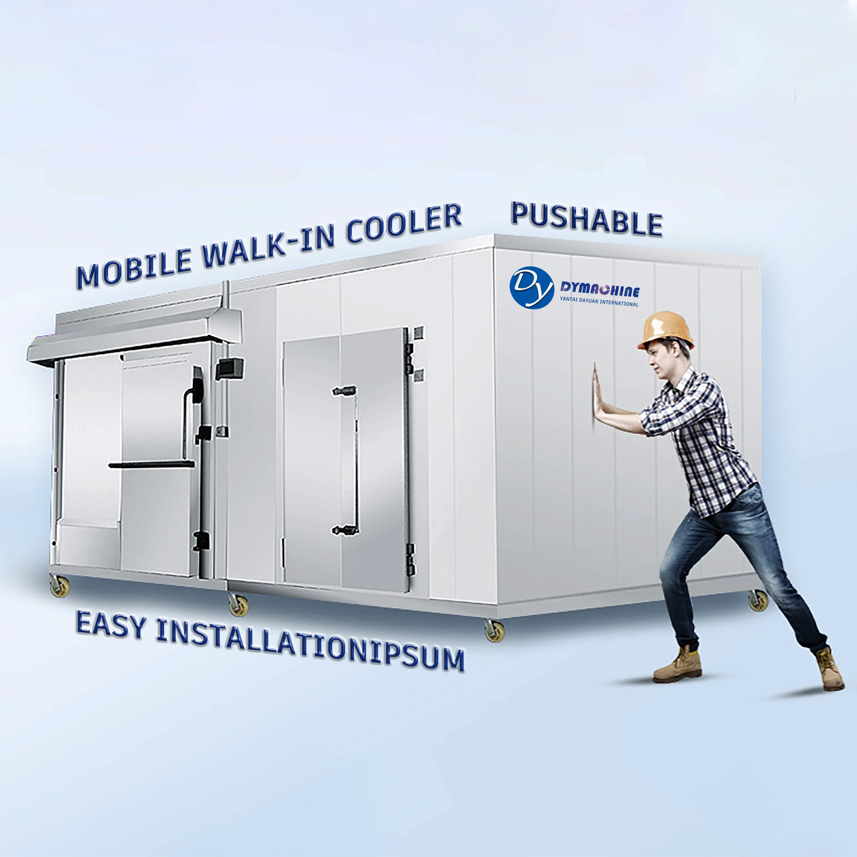 Walk-In-Kühler Gefrierschrank Kühlraum Kühlschrank Kältetechnik Lagerung Kühlraum