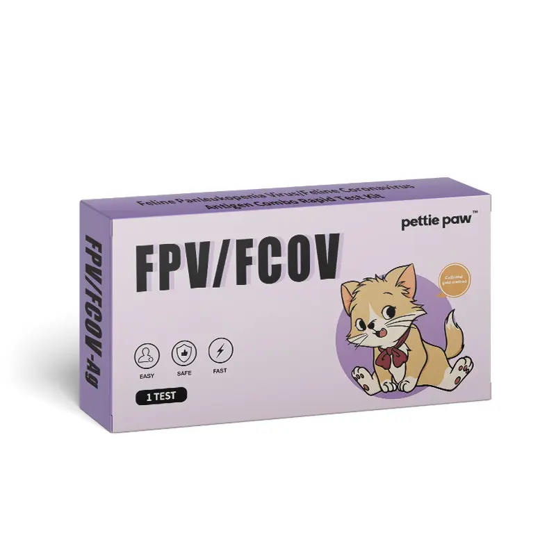 Ucuz kullanım evde test Panleucopenia hızlı dogcat FPV Antigen Feline Panleucopenia hızlı testi