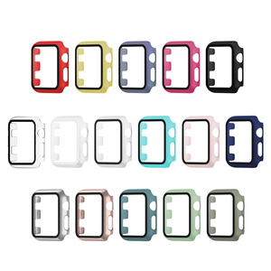 Apple Watch保護ケース用時計保護ケースPC強化フィルム統合適切45/41/44/40/42/38mmシリーズ76 5 - Product Image 2