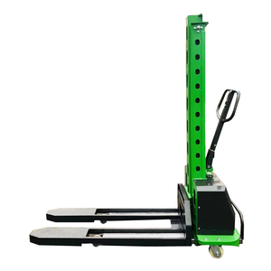 SHUNCHA SPN-10 yarı elektrikli istifleyici kaldırma 1000kg <span class=keywords><strong>1t</strong></span> kapasite 0.8m-1.6m kaldırma yüksekliği kendi kendine tırmanma istifleyici