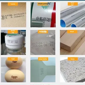 Impresora de inyección de tinta portátil inteligente en varios idiomas Tipo de placa Tij Nuevo para la fecha de producción Impresión de línea de montaje de código Qr