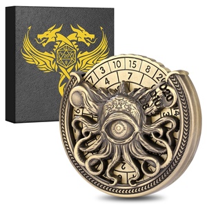 LM Dungeons and Dragons ลูกเต๋า Fidget didget DND แบบหมุนได้สำหรับเกมสวมบทบาท - Product Image 1