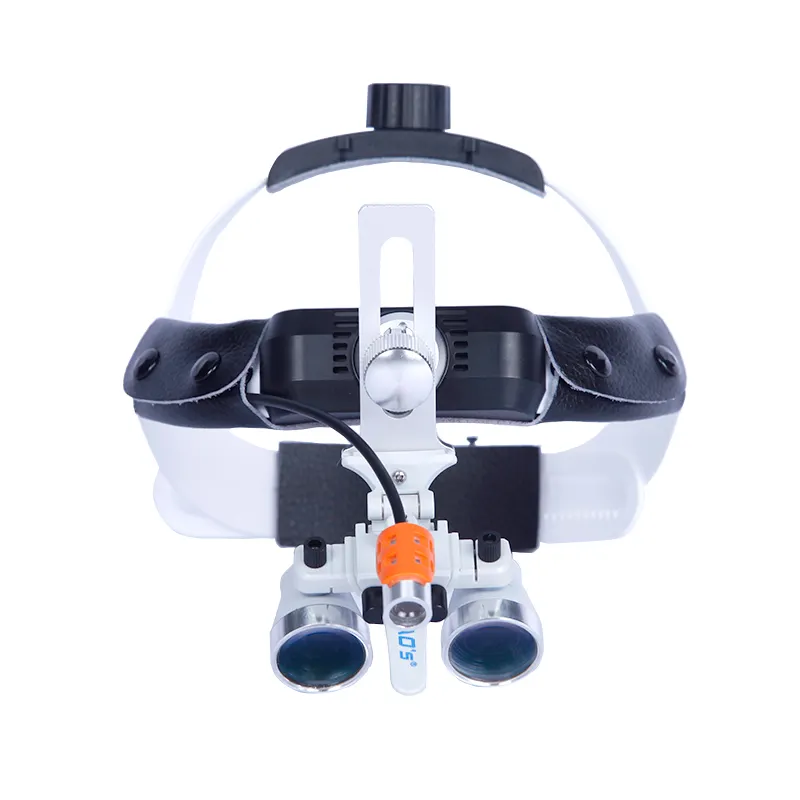 TAOS NS2.5x歯科用外科用ルーペ拡大鏡医療用ヘッドバンド、LEDライト付きx191
