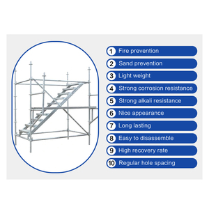International Standard Multidirectional <strong>Scaffolding</strong> Set <strong>Ringlock</strong> Scaffold Galvanized Facade <strong>Ringlock</strong> Scaffold <strong>System</strong> <strong>for</strong> Slab - Product Image 4