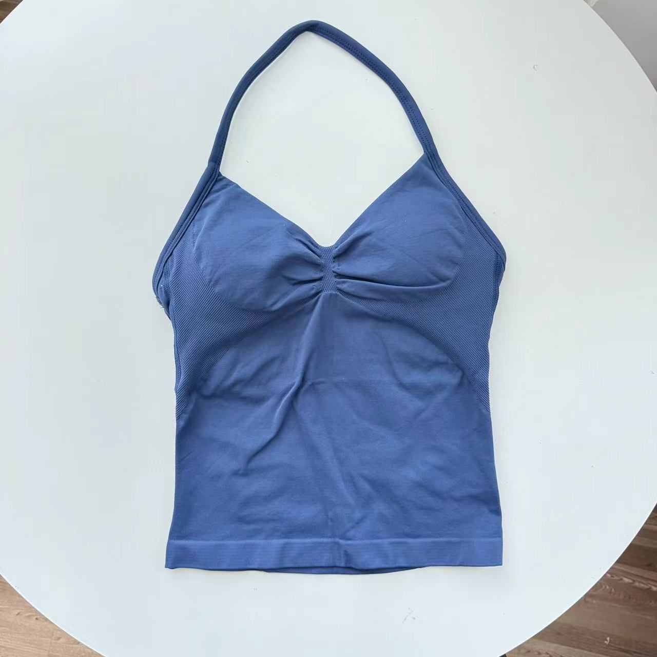 Gilet-blu grigio