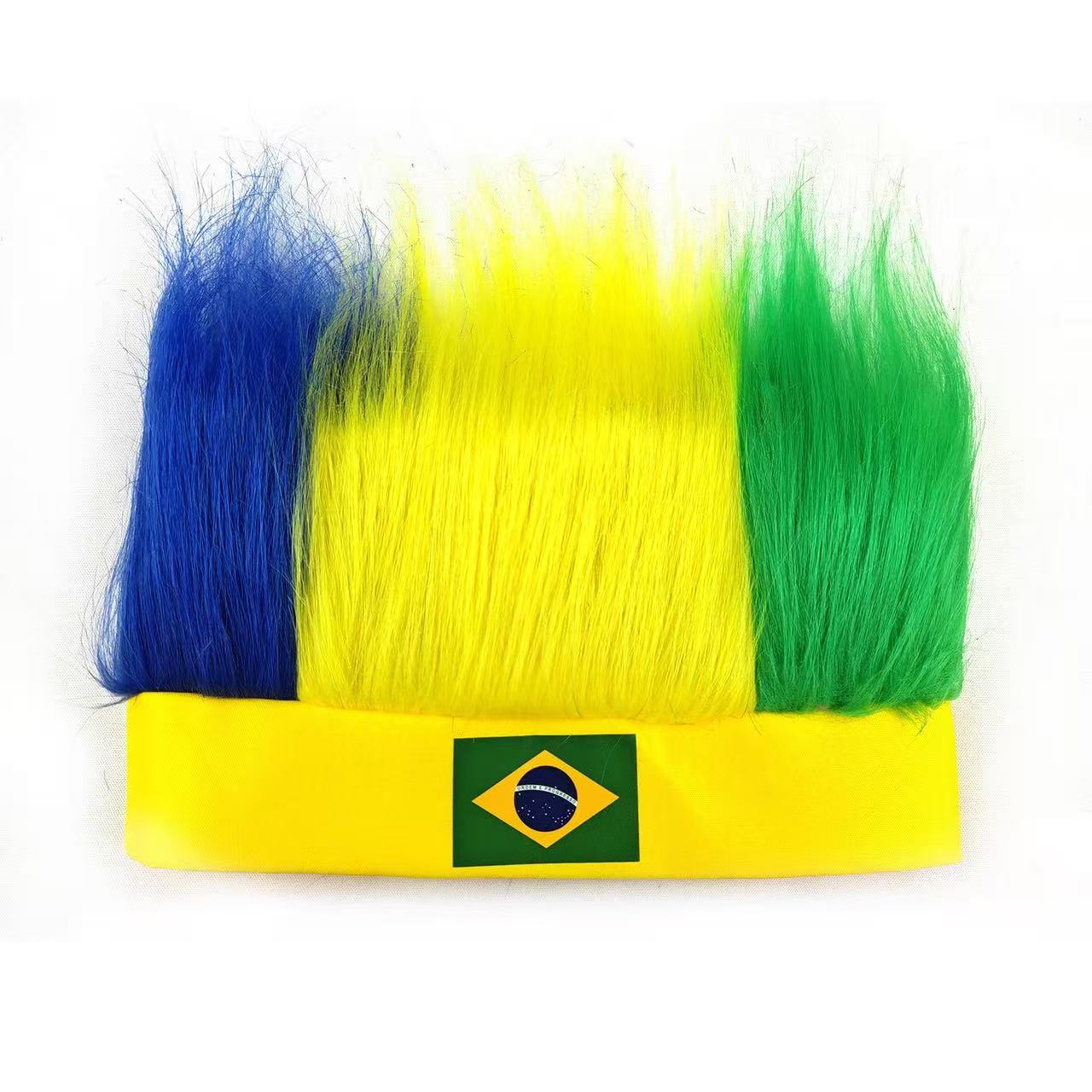 Perruques Coupe du Monde Brésil