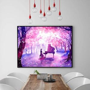 Trang Trí Nhà Chơi Piano Cross Stitch Kits Thêu Bông Chủ Đề Mosaic Sơn Dropshipping DIY Cross Stitch 11CT - Product Image 3