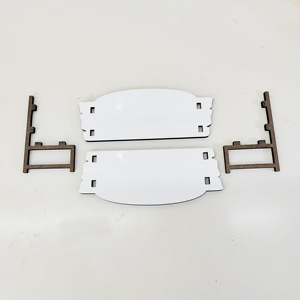 Anıt kullanım için 4/7 inç özel Mdf malzeme süblimasyon bellek tezgah fotoğraf çerçevesi - Product Image 5