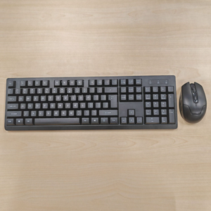 Juego de teclado y ratón inalámbricos Notebook USB Computadora de escritorio Oficina de negocios Ratón para juegos - Product Image 2