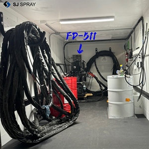 Two-component Polyurea <strong>Polyurethane</strong> <strong>Foam</strong> Insulation Spray <strong>Machine</strong> FD-511