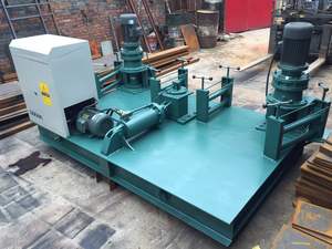 HG-Hydraulic Profile Bending <strong>Machine</strong> for Sale Fully Automatic Shelf Double Beam Integrated Beam Cold Bending Forming <strong>Machine</strong> - Product Image 2