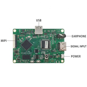 Scheda Driver di piccole dimensioni all'interfaccia MIPI e supporto per la riproduzione di Video USB compatibile con Windows e sistema Android - Product Image 2