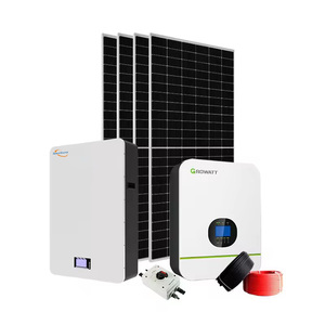 20kw 10kw 5kw על רשת מערכת סולרית היברידית שלמה פאנל סולארי מערכת הרכבה חשמל - Product Image 1