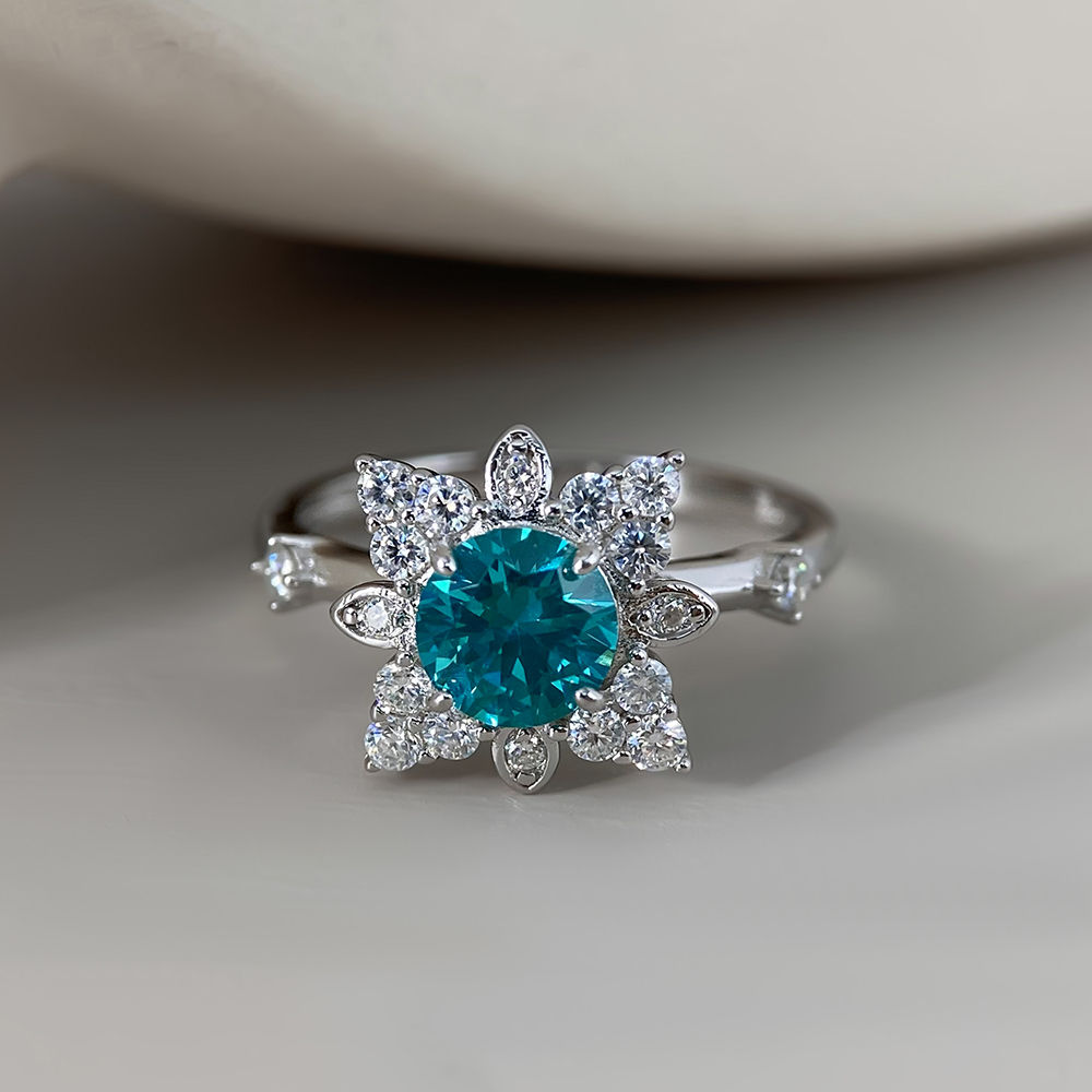 Argent/Turquoise