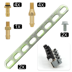 LPG/CNG Sequentielles Kraftstoffs ystem Einspritzung Auto Gas Kit Einspritz schiene 2Ohm Auto injektor - Product Image 6
