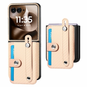 เคสโทรศัพท์ดีไซน์แบบเข็มขัดพิเศษสำหรับ Moto RAZR 60เคสฝาหลังมีที่ใส่บัตรสำหรับ Galaxy Z Z flip 5 - Product Image 6