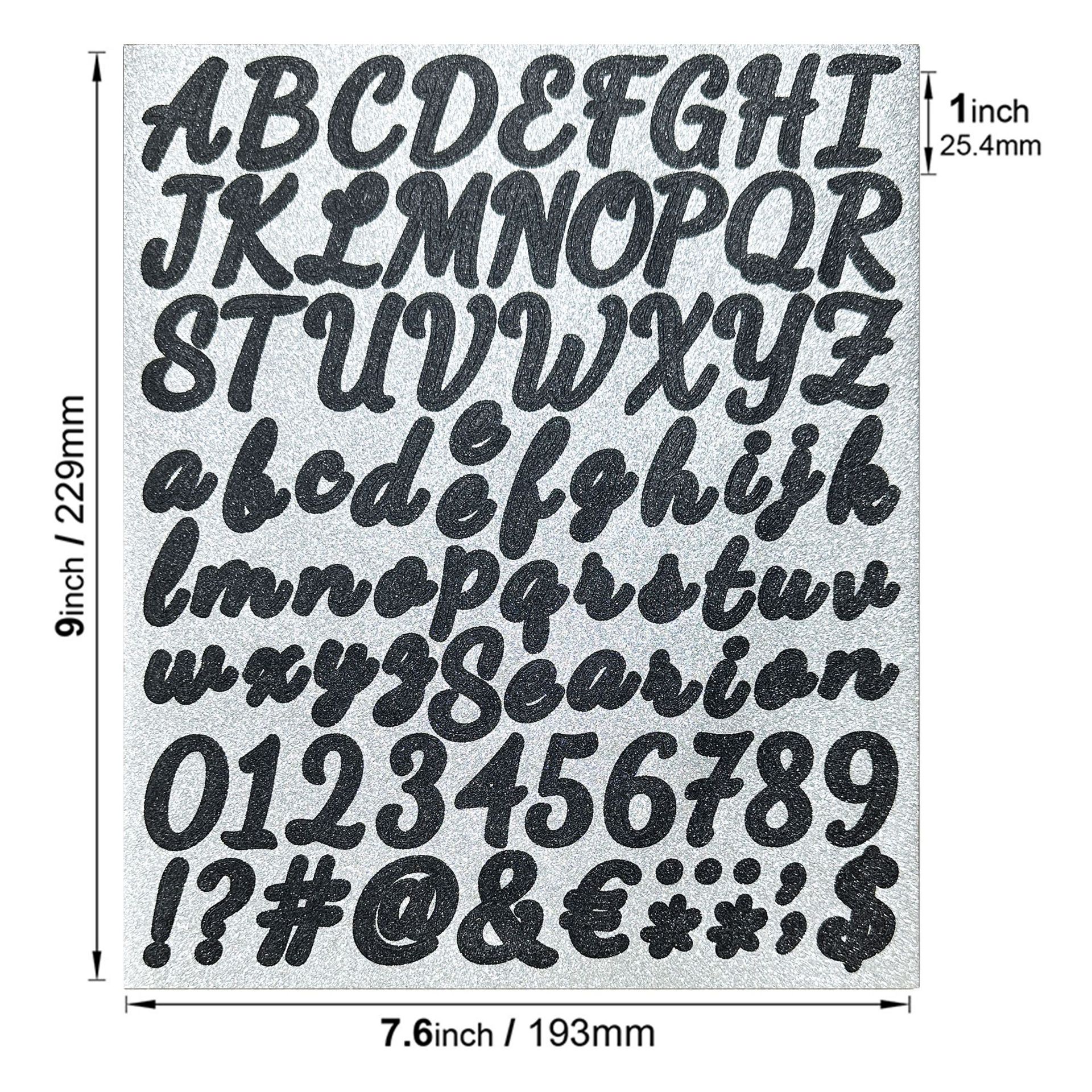 Sfzm lettres pailletées d'écriture noire-g2