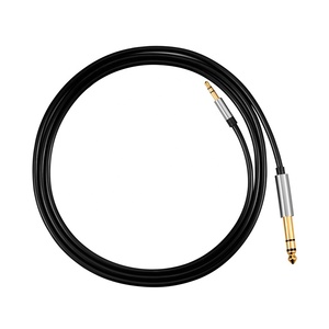 3.5mm için 6.35mm adaptör jak Aux kablosu amplifikatör CD çalar hoparlör 3.5 ila 6.5 erkek erkek ses kablo - Product Image 3