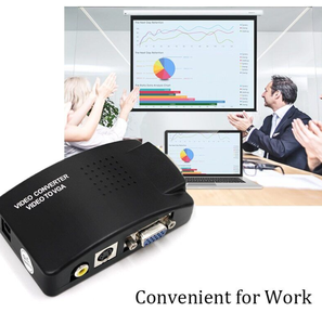 将影音信号转换为VGA，用于传统显示器复古游戏和家庭影院NTSC/PAL复合RCA到VGA适配器 - Product Image 6