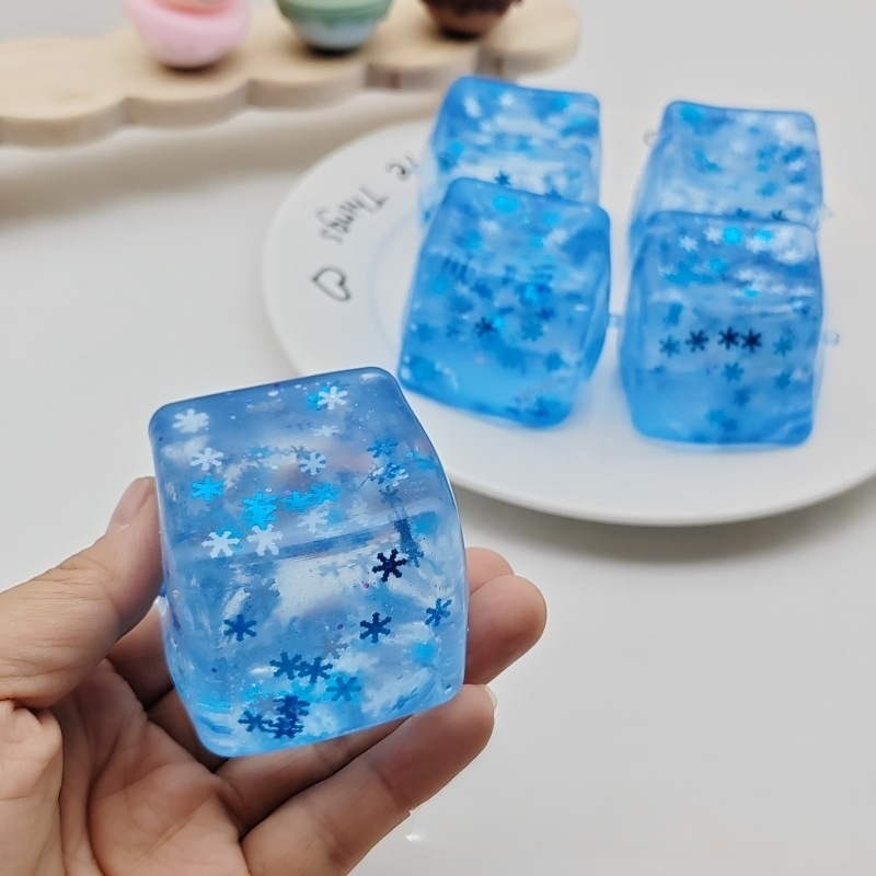 Maltose Snowflake Ice Cubes,Single neutral OPP bag