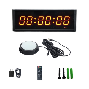 E serie 1.8 pollici dito singolo lato multimodalità digitale conto alla rovescia LED Challenge Clock con pulsante Push Start Stop cablato - Product Image 6