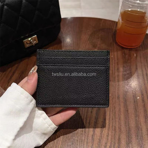 设计师商务刺绣皮革钱包卡包休闲时尚男女卡座钱包