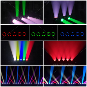 مصباح رأس متحرك ليد 5x w torrgbl 4 في 1 Led حفلة ديسكو 5x w مصباح رأس متحرك مع فتحة تكبير - Product Image 3