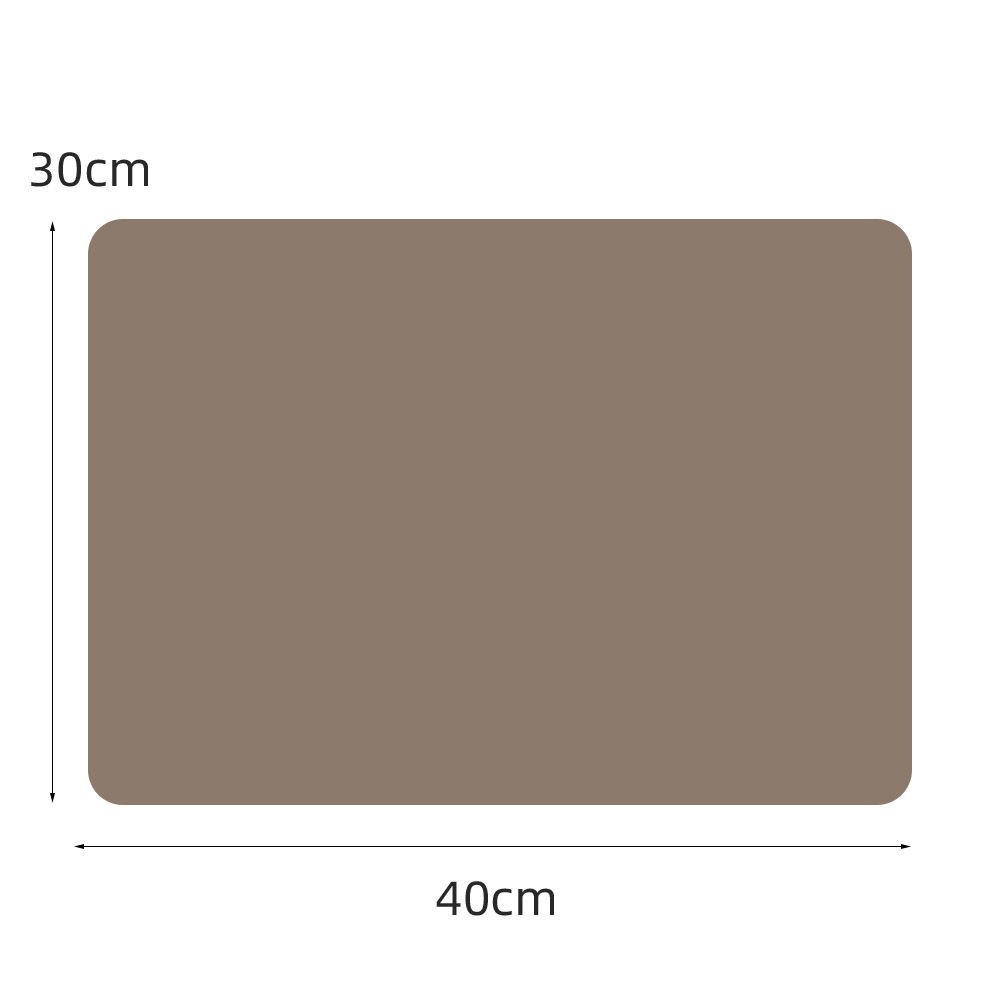Brown flat edge