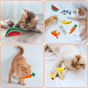 AFP Juguetes de Hierba Gatera, Juguete de Lona Duradera para Masticar Gato Arrugado, Peluche de Felpa con AFP Premium, Gran Oferta - Product Image 4