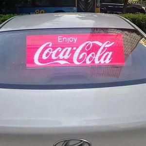 Aplicación Bluetooth programable Led Car Sign Board USB 5V Mensaje de desplazamiento Led Matrix Panel Pantalla digital para publicidad de tienda - Product Image 3