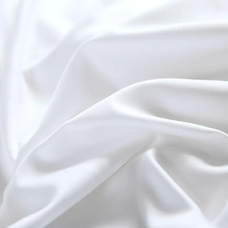 Sábanas de lujo de moda personalizada, juego de cama de algodón 100%, funda de cama de tela satinada en relieve, sábanas blancas de Hotel