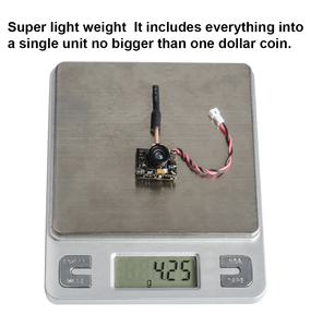AKK BA3/BA1 5.8G 40CH VTX 0/25mW/50mW/200mW değiştirilebilir 600TVL 1/3 Cmos FPV AIO kamera - Product Image 5